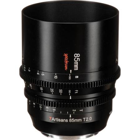 7Artisans Spectrum 85mm T2.0 Full Frame - obiektyw stałoogniskowy